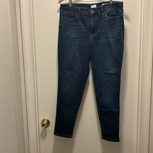 Jessica Simpson high rise ankle jeans